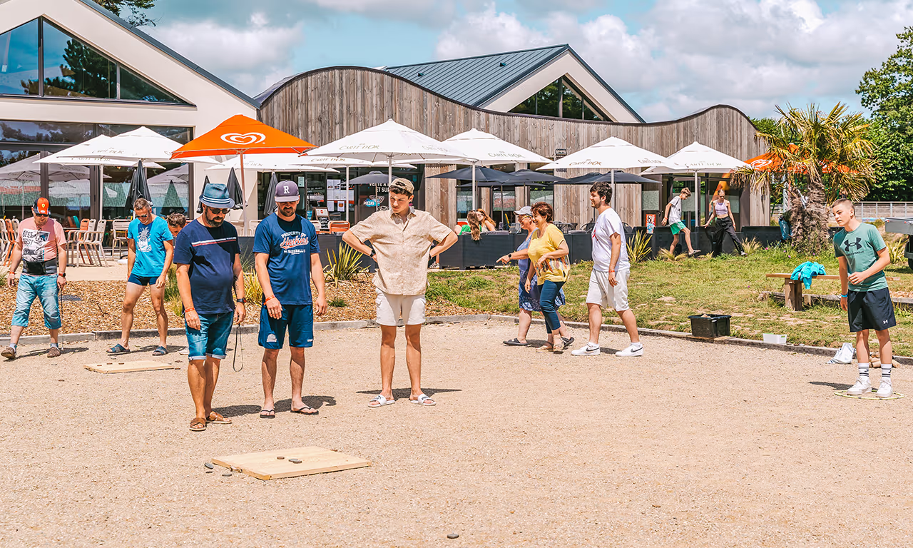 activites familiales camping la mer blanche maeva benodet
