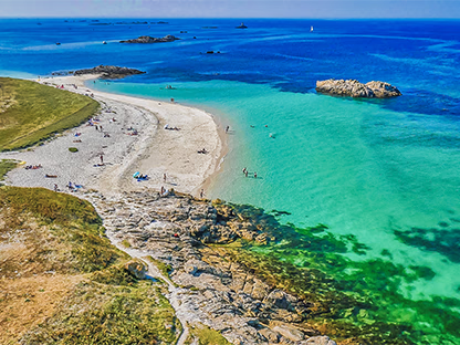 Les plages autours du camping