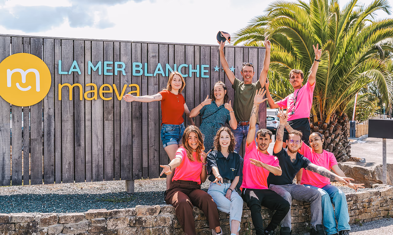 l equipe camping la mer blanche maeva benodet