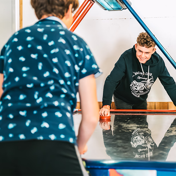 salle de jeux du camping